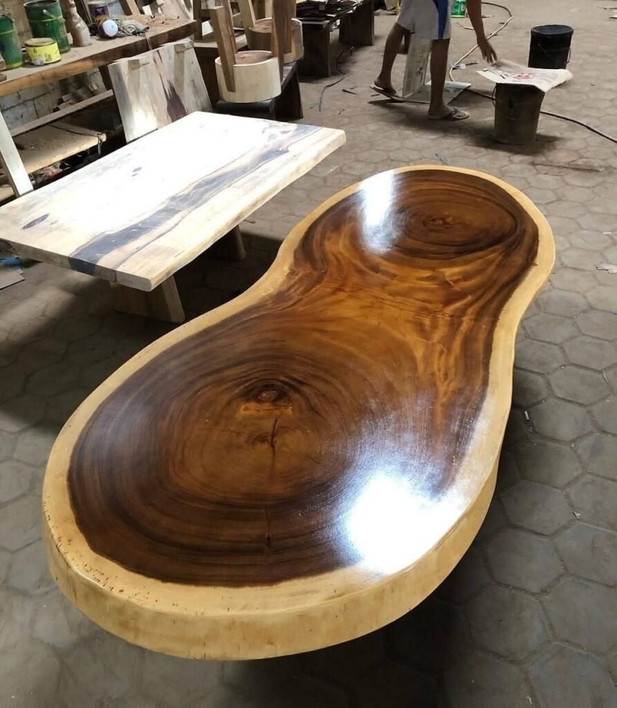 Finished Suar wood Coffee table