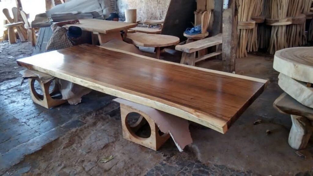 Finished suar wood slab 260×90100x8cm
