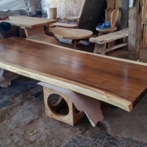 Finished suar wood slab 260×90100x8cm