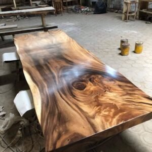 Suar wood finished slab 300x100x8cm