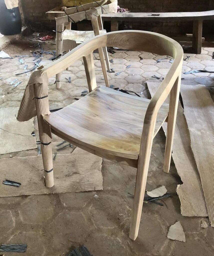 buy Suar wood dining chair